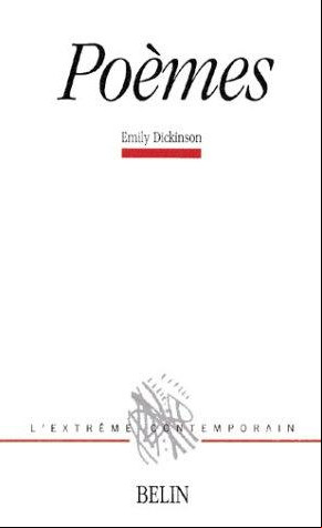 Poèmes. Emily Dickinson.